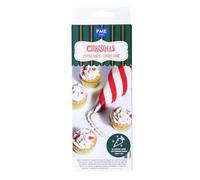 PME 12 Poches à douille jetables pour glaçage de Noël - Candy Cane