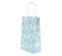 PME 4 Sacs à friandises en papier pour Noël - Bonhommes de neige