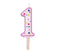 PME Bougie, Rose, 4 x 1 x 6.3cm
