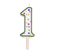 PME CA041 Bougie, Plastique, Vert, 4 x 1 x 6.3 cm CA041