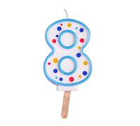 PME CA068 Bougie, Plastique, Bleu, 4 x 1 x 6.3 cm CA068