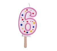 PME CA086 Bougie, Plastique, Rose, 4 x 1 x 6.3 cm CA086