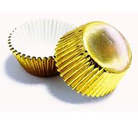 PME - Caissettes à Cupcakes Métalliques - Or, Lot de 30 BC811, Doré
