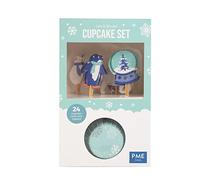 PME - Ensamble pour Cupcake - Let it Snow Christmas, Lot de 24