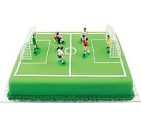 Pme Arts & Craft – Décorations gâteaux FS009, lot de 9 footballs plastique multicolore 10x4x6,3 cm