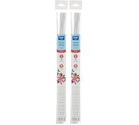 PME FW122 Set de 50 Fils pour Fleurs, Métal, Blanc, 0.1 x 0.1 x 36 cmFW122 (Lot de 2)