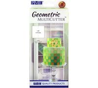 PME GMC143 Multicutter géométrique pour gâteau Motif carré Grande Taille 3,2 cm Blanc