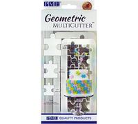 PME GMC154 Lot de 3 emporte-pièces géométriques pour gâteau - Petit, Moyen et Grand - Blanc