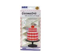 PME GMC163 Multicutter géométrique pour gâteau Motif diamant XL Grande taille
