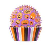 PME Halloween Caissettes à cupcakes en Aluminium - Fête des Citrouilles (60 pièces)