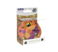 PME Halloween Caissettes à cupcakes en Aluminium - Sorcières Maléfiques (30 pièces)
