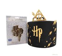 PME Harry Potter Emporte-Pièce pour Fondant & Biscuit, Logo HP, L'or