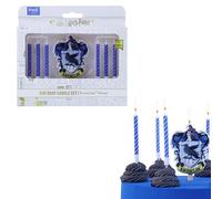 PME Harry Potter Set Bougies d'anniversaire, 7 pièces, Serdaigle/Ravenclaw