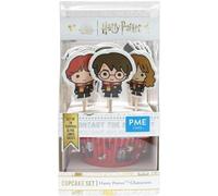 PME Harry Potter Set de 24 caissettes à cupcakes et toppers, Personnages