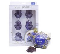 PME Harry Potter Set de Moules pour Chocolat, Grenouille de Honeyduke's avec des Boîtes pliables et des Cartes de collection