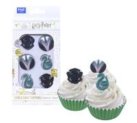 PME Harry Potter Slytherin Décorations Comestibles Pour Cupcakes - Ensemble De 6