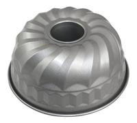 PME - Moule à Kouglof Anti-adhérent en Acier au Carbone 220 mm x 100 mm de Profondeur, Silver
