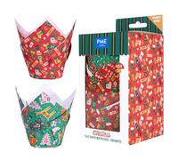 PME Noël Caissettes à Muffins en forme de Tulipe - Enchanté (24 pièces)