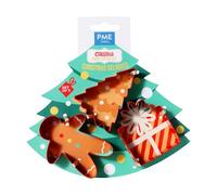PME Noël Emporte-pièces - Délices de Noël (3 pièces)