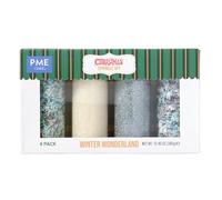 PME Noël Set de 4 Sprinkles - Hiver Enchanté (380g)