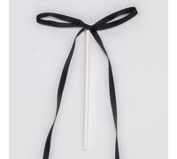 PME Nœuds Rubans Décoratifs pour Gâteau | Topper Noir, Accessoires de Pâtisserie (Lot de 8)