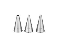 PME NZ1001 Jem Lot de 3 douilles en acier inoxydable