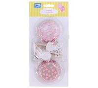 PME Pâques Set de 48 caissettes à cupcakes et toppers - Lapins