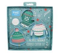 PME Set d'emporte-pièces Hiver, Bleu Poudré