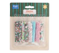 PME Sucres décoratifs Pastel - Assortiment de 7 décors comestibles pour gâteaux, cupcakes et biscuits (52 g)