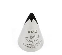 PME - Supatube - Douille Lys à Feuilles larges en Acier Inoxydable Sans Soudure n° 53