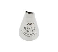 PME - Supatube - Douille Pétale Moyen en Acier Inoxydable Sans Soudure Pour Gauchers n° 57L