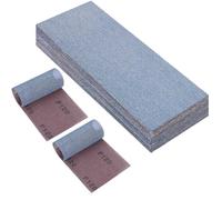 PMIQSA 25 Pièces Filet Bande Abrasive 115x230mm Grain 120 Autoagrippant