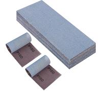 PMIQSA 25 Pièces Filet Bande Abrasive 115x230mm Grain 180 Autoagrippant