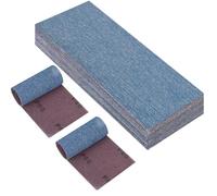 PMIQSA 25 Pièces Filet Bande Abrasive 115x230mm Grain 80 Autoagrippant