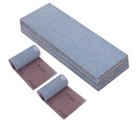 PMIQSA 25 Pièces Filet Bande Abrasive 80x230mm Grain 120 Autoagrippant