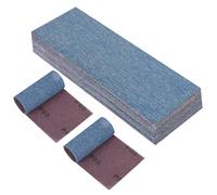 PMIQSA 25 Pièces Filet Bande Abrasive 80x230mm Grain 80 Autoagrippant