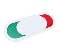 Pmma Panneau de Porte des Toilettes Occupé Vacant Blanc | Signalétique Réversible, Installation Simple, Usage Sûr et Pratique, pour Centres Commerciaux et Identification