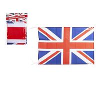 PMS Drapeau Union Jack Drapeau Anglais Jubilé de la Reine en tissu Drapeau de la Coupe du monde britannique 76,2 x 50,8 cm