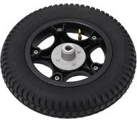 Pneu à air de 14 pouces, trou de fixation de 17 mm, capacité de charge de 150 kg, raccord 3.00-8, pneu en caoutchouc antidérapant pour chariot à main