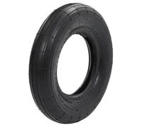 Pneu de brouette - vidaXL - 3.50-8 4PR - Caoutchouc durable - Increvable - Adhérence accrue - Diamètre extérieur 36 cm
