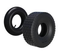 Pneu pour tracteur à pelouse 15x6.00-6 4pr avec chambre à air et valve droite tondeuse à gazon