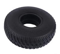 Pneu résistant aux crevaisons 10" 4.10/3.50-4 Roue solide pour scooter électrique Chariot de jardin 260 x 85 mm Caoutchouc