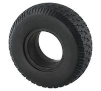 Pneu solide anti-crevaison 9 x 3,50-4 pour scooter électrique, chariot de mobilité et tricycle, roue en caoutchouc résistant à l'usure, pneu non plat noir de 22,9 cm