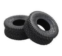 vidaXL Pneus de brouette 2 pcs. 15x6.00-6 4PR caoutchouc