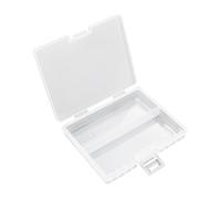 PNGKNYOCN Boîte de rangement pour piles AAA, boîte de rangement portable pouvant contenir 48 piles AAA, plastique isolant de couleur transparente pour les voyages et la maison