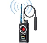 PNGOS Hidden Camera Detector Detecteur De Camera Et Micro Espion,K18 Détecteur De Mini Camera Espion sans Fil,Detecteur Micro Espion,GSM Device Finder Radio Scanner Alarme De Signal sans Fil