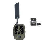 PNI Caméra de Chasse Wi-FI 550C Internet 4G LTE Accès en Direct Via l'application Tuya Caméra d'animaux Sauvages avec détecteur de Mouvement Vision Nocturne APP Carte SD intégrée 32 Go