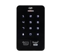 PNI Clavier de contrôle d'accès DK150T avec Wi-Fi, déverrouillage avec PIN, carte RFID et depuis l'application intelligente Tuya, IP65, noir