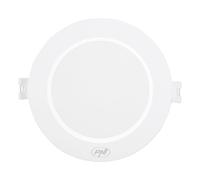 PNI D-Light CL2524 Spot LED 24 W, encastré, rond, 296 x 29,1 mm, 6 400 K, alimentation 230 V, 2 640 lm, blanc