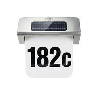 PNI GreenHouse WS20 LED Lampe Solaire pour Éclairage Numéro de Propriété Montage Mural